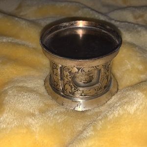 Vintage silver stamp dispenser